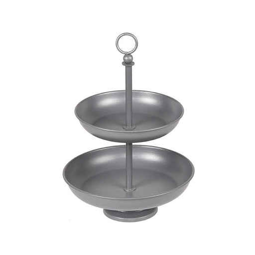 Label51 Etagere - Grijs - Metaal-Woonkamerdecoratie-LABEL51