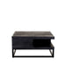LABEL51 Salontafel Cube - Zwart - Mangohout - 80 cm-Salontafels-LABEL51