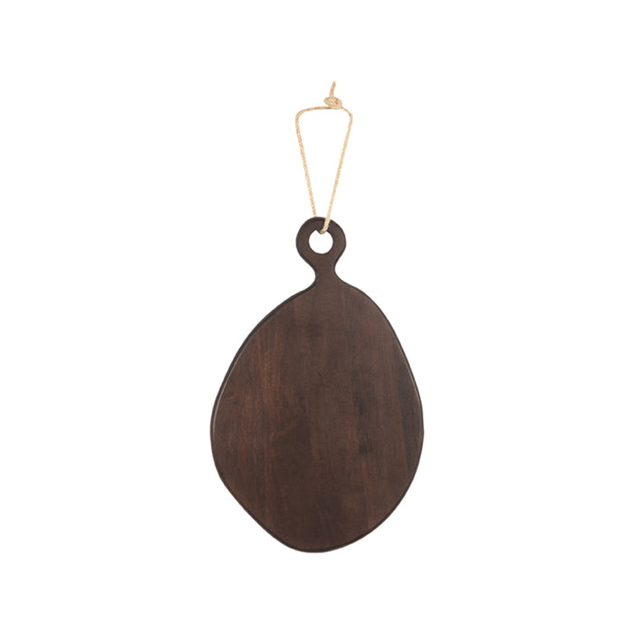 Label51 Serveerplank 40x26x1,5 cm - Espresso - Mangohout-Woonkamerdecoratie-LABEL51