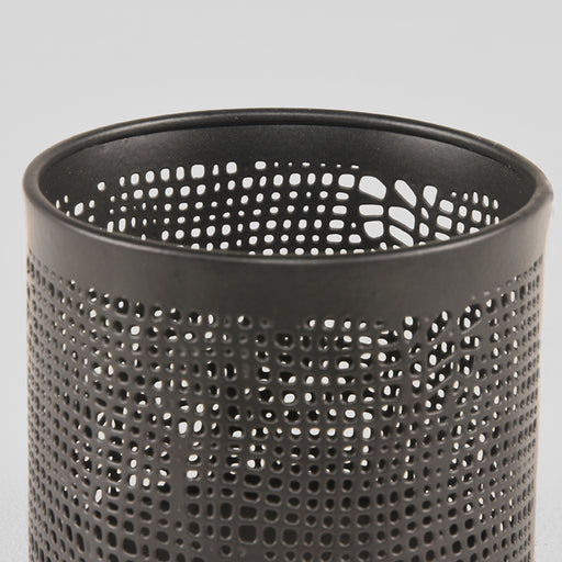 Label51 Set Kaarsenhouders M 9x9x8 Cm - Antiek goud - Metaal-Woonkamerdecoratie-LABEL51