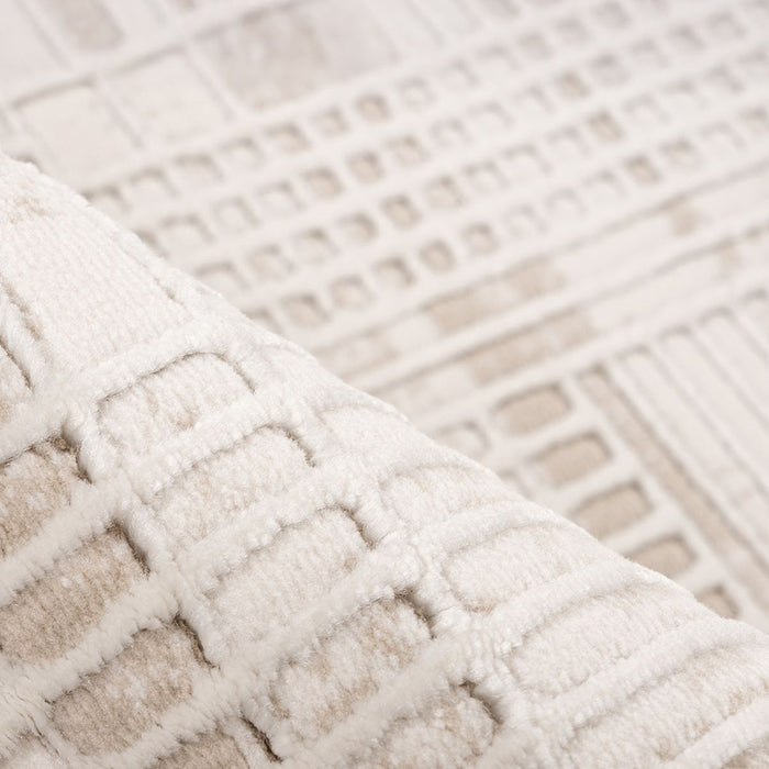 Label51 Vloerkleden Manila - Beige - Polyester - 200x290 cm-Rechthoekige vloerkleden-LABEL51