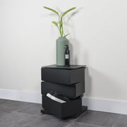 Ladekast JOEY 3 Staal Zwart 37x26x45cm Spinder Design-Ladenkasten-Spinder