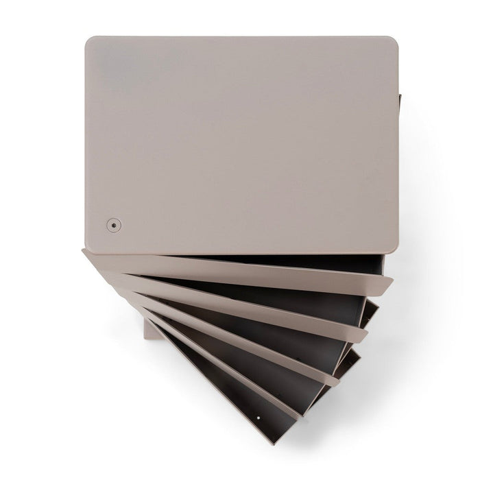 Ladekast JOEY 5 Staal Silky Taupe 37x26x72.5cm Spinder Design-Ladekasten-Spinder