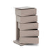 Ladekast JOEY 5 Staal Silky Taupe 37x26x72.5cm Spinder Design-Ladekasten-Spinder