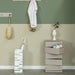 Ladekast JOEY 5 Staal Silky Taupe 37x26x72.5cm Spinder Design-Ladenkasten-Spinder