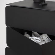 Ladekast JOEY 7 Staal Zwart 37x26x99cm Spinder Design-Ladenkasten-Spinder
