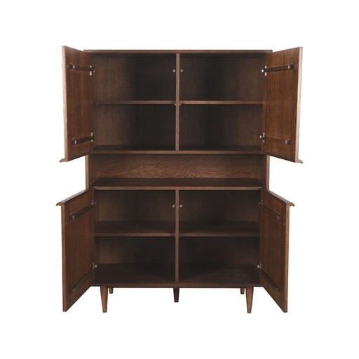 Ladenkast Jule Eiken Walnoot 110x48 cm-Ladekasten-LABEL51