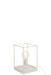 Lamp 1 lamp rechthoekig frame metaal wit small-Tafellampen-J-Line