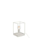 Lamp 1 lamp rechthoekig frame metaal wit small-Tafellampen-J-Line