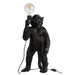 Lamp Aap staand polyresin zwart-Tafellampen-J-Line
