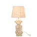 Lamp Ape Cem | Tex Beige | Beige-Tafellampen-J-Line