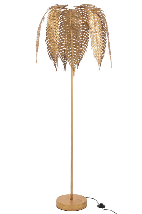 Lamp Bladeren metaal goud-Vloerlampen-J-Line