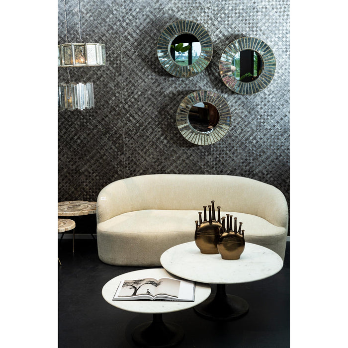 Lamp Bohne Crème Nanci Stof 3 Seater Bank-Lichtbronnen-PTMD