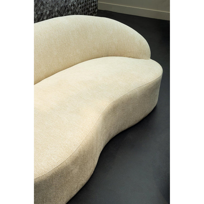 Lamp Bohne Crème Nanci Stof 3 Seater Bank-Lichtbronnen-PTMD