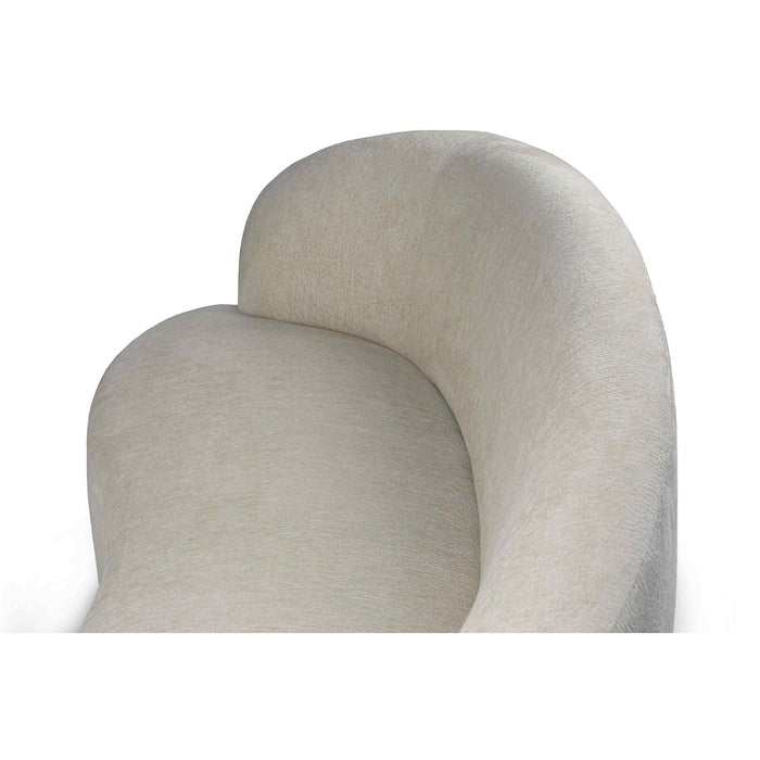 Lamp Bohne Polyester Crème 102x225 cm-Vloerlampen-PTMD