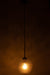 Lamp Bol spikkel glas grijs small-Hanglampen-J-Line