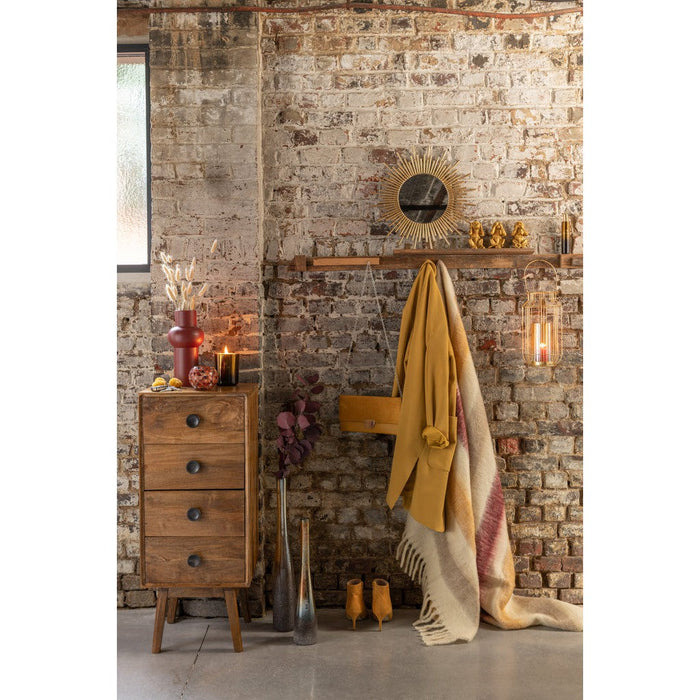 Lamp Bruin Mangohout hout 40 cm-Lichtbronnen-J-Line