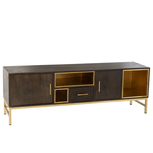 Lamp Bruin Messing 46 cm Closet Low-Lichtbronnen-J-Line