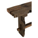 Lamp Bruin Recycled hout 35 cm-Tafellampen-J-Line