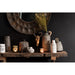 Lamp Bruin Recycled hout 35 cm-Tafellampen-J-Line