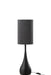 Lamp Drop Iron/Velvet Black/Grey Small-Tafellampen-J-Line