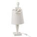 Lamp Figuur steunend poly wit-Tafellampen-J-Line