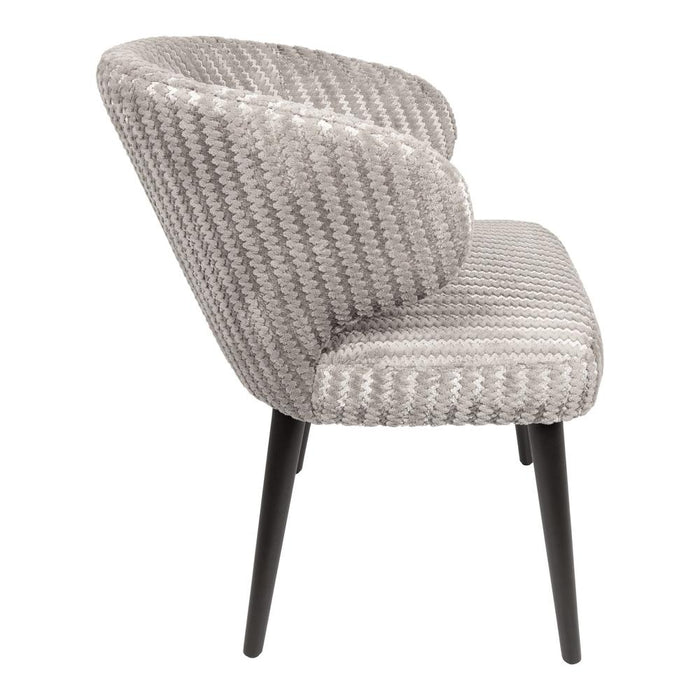 Lamp Fiori Beige 09 Eetkamerstoel Donker Bruin Hout-Eetkamerstoelen-PTMD