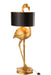 Lamp Flamingo poly goud/zwart-Tafellampen-J-Line