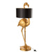 Lamp Flamingo poly goud/zwart-Tafellampen-J-Line