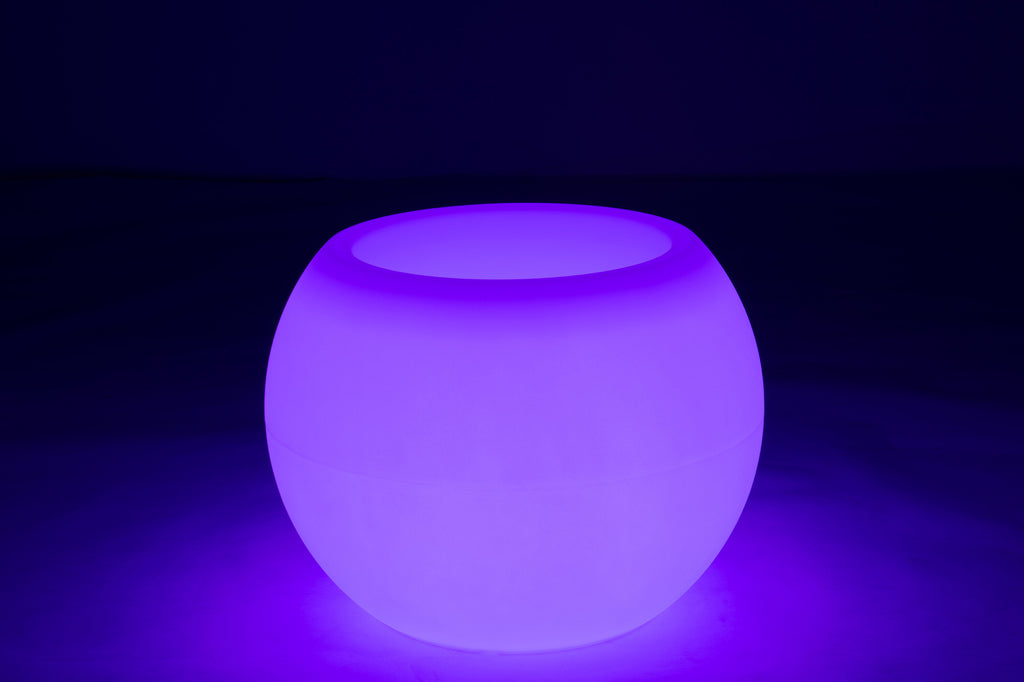 Lamp Flowerpot Outdoors Led Plastic Mix-Tafellampen-J-Line