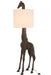 Lamp Giraffe Poly Dark Brown-Vloerlampen-J-Line