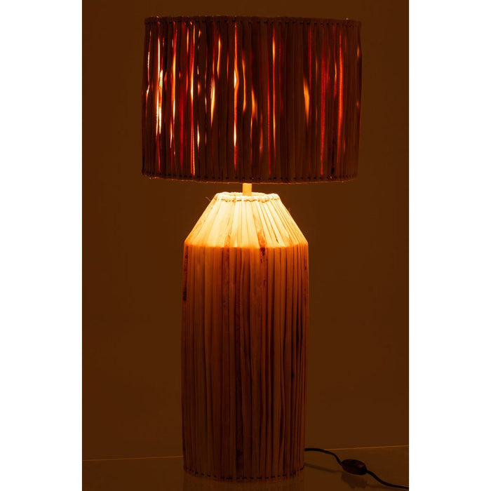 Lamp Hanna bananen bladeren naturel-Tafellampen-J-Line