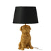 Lamp Hond zittend resine goud-Tafellampen-J-Line
