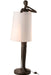 Lamp Man Poly Brown/White-Tafellampen-J-Line