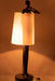 Lamp Man Poly Brown/White-Tafellampen-J-Line