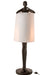 Lamp Man Poly Brown/White-Tafellampen-J-Line