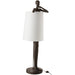 Lamp Man Poly Brown/White-Tafellampen-J-Line