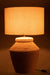 Lamp Meli + Shade Ceramic Linen Brown Large-Tafellampen-J-Line