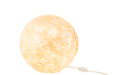 Lamp Melissa rond glas beige large-Tafellampen-J-Line