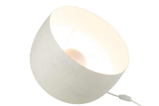 Lamp Metal White Large-Tafellampen-J-Line