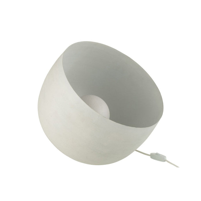 Lamp Metal White Large-Tafellampen-J-Line