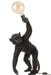 Lamp Monkey Bowing Poly Black-Tafellampen-J-Line