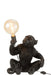 Lamp Monkey Sitting Poly Black-Tafellampen-J-Line