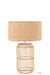 Lamp Mush Linen/Bamboo Natural-Tafellampen-J-Line