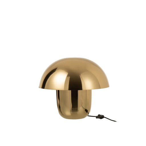 Lamp Mushroom Iron Gold Small-Tafellampen-J-Line