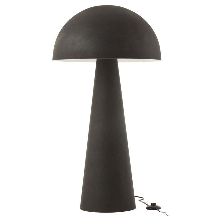 Lamp Mushroom Metal Matte Black Extra Large-Tafellampen-J-Line