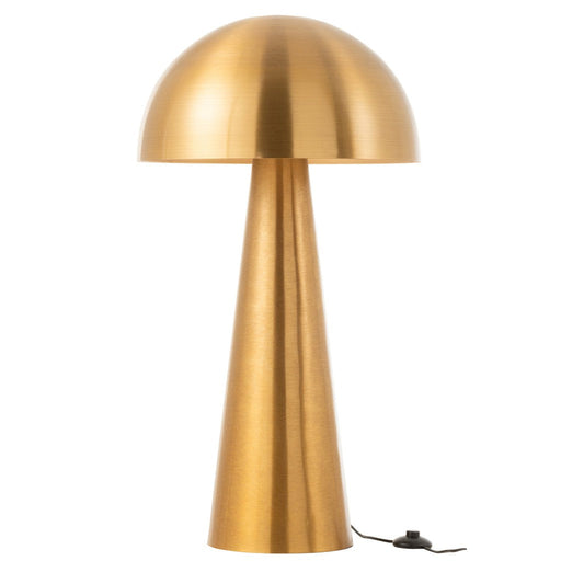 Lamp Mushroom Metal Matte Gold Extra Large-Tafellampen-J-Line