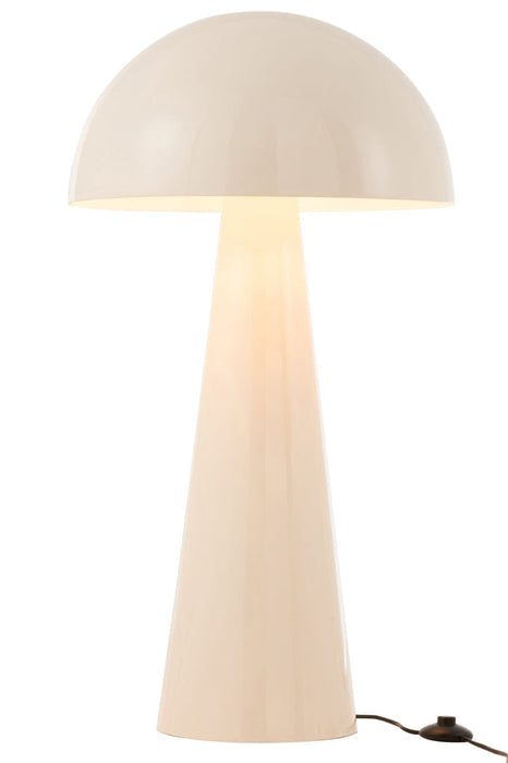 Lamp Mushroom Metal Shining White Extra Large-Tafellampen-J-Line