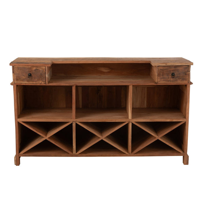 Lamp Naturel Recycled hout 55 cm-Lichtbronnen-J-Line