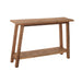Lamp Naturel Recycled hout Vierkant 35 cm-Tafellampen-J-Line